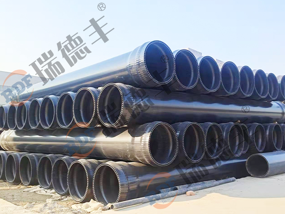 PVC-U双层轴向中空壁管材 - 聊城瑞盛德丰塑胶有限公司